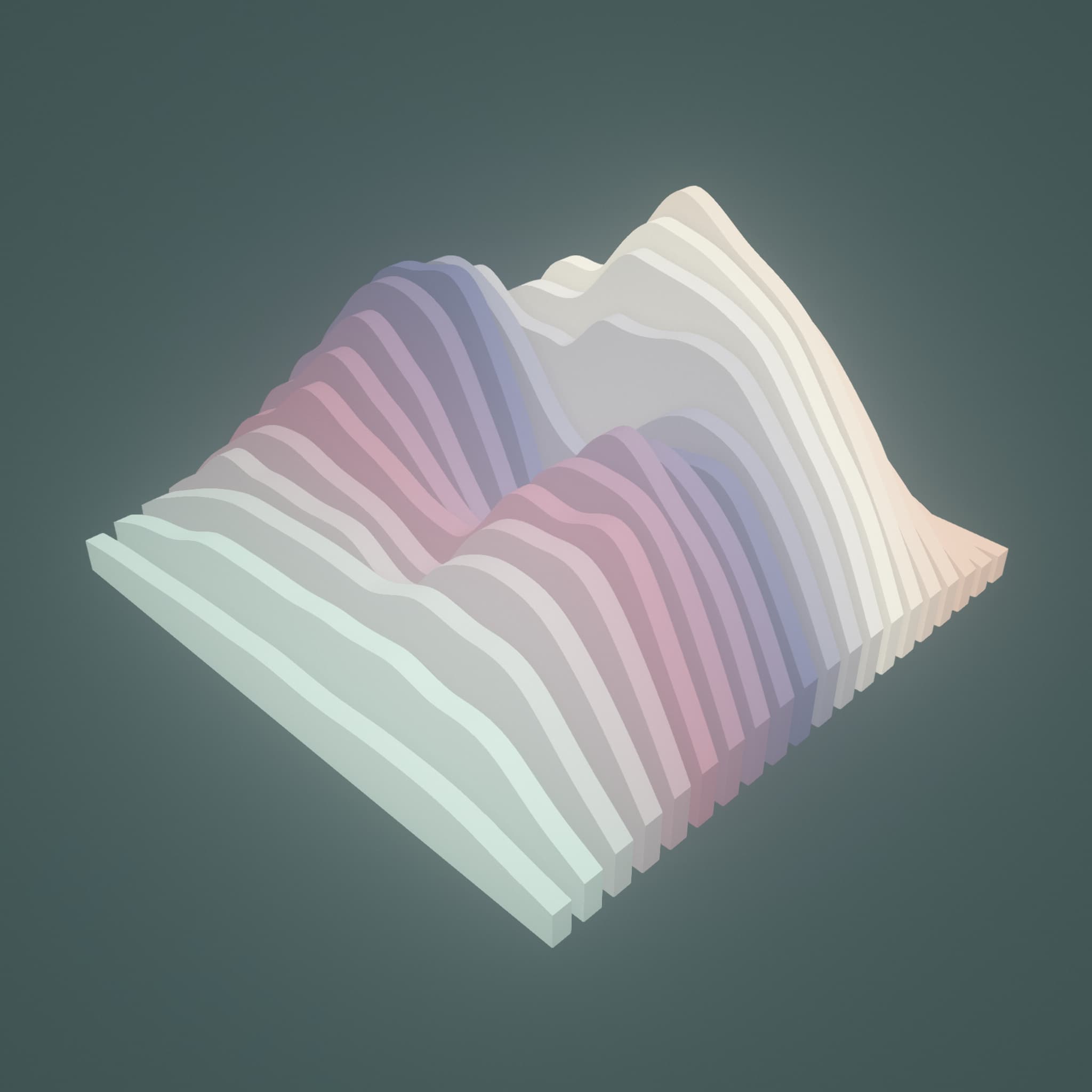 Genuary 2022 - Day 16 - Color gradients gone wrong